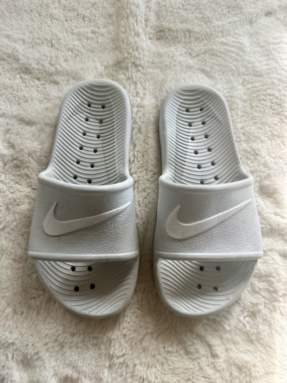 Nike Kawa Slip-On Swoosh Slides M5 Women’s 6